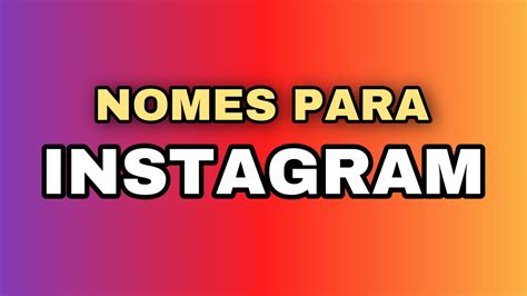 Nomes de Cria para Instagram – Masculino e。